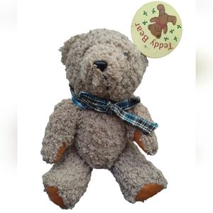 Vintage Teddy Bear by Midwestern Home Products. Moveable Limbs Dense Plush